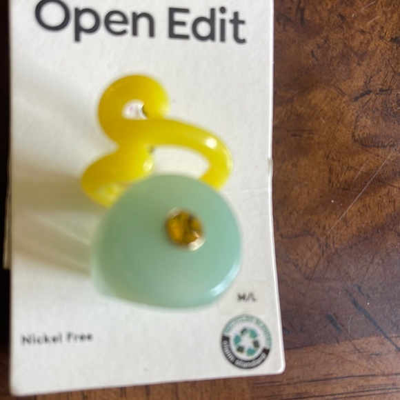 Open edit from Nordstrom set of 2 rings new in package - Picture 3 of 4